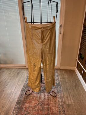 Gold Metallic Men’s Pants